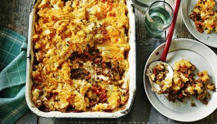 Vegetable shepherd’s pie