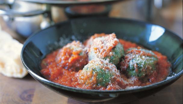Gnocchi di spinaci e ricotta
