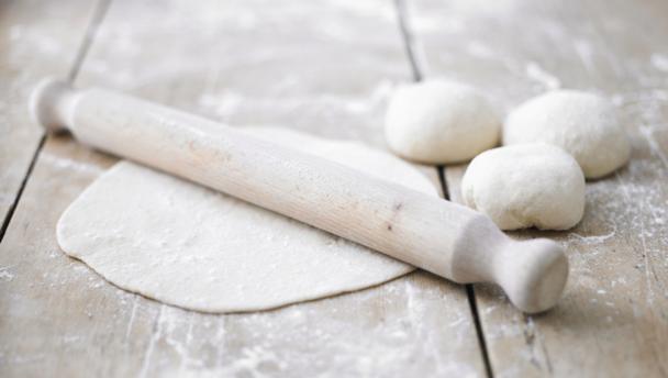 how Food  BBC  make  recipes strong pancakes white to flour  white Strong flour with