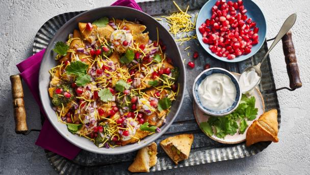 Samosa Chaat Recipe Bbc Food