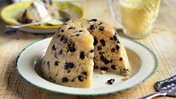 Spotted Dick With Custard 93