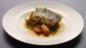 Cod with smoked langoustine tails