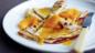 Crêpes with orange butter sauce