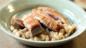 Duck and crushed cannellini beans