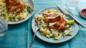 Lemon and lime chicken with coriander-fried rice