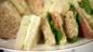 Roast beef and mustard sandwiches