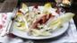 Roquefort salad with pears, chicory and walnut oil