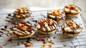 Shortcake biscuits with salted peanut caramel filling