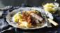 Slow-roasted pork belly with boulangère potatoes