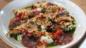 Mozzarella with basil crust