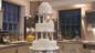 Traditional wedding cake 