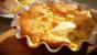 Apple and Cheshire cheese cobbler 