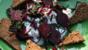 Beetroot and goats' cheese