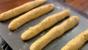 Big, fat salt and pepper breadsticks 