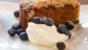 Blueberry coffee crumble cake