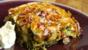 Bombay potato and spinach pie
