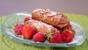 Brandy snaps with hazelnut cream