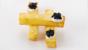 Caviar and chip canapes