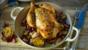 Chicken with forty cloves of garlic
