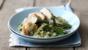 Chicken and pea risotto