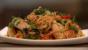 Chilli crab with egg noodles