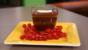 Chocolate and tahini pudding