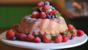 Chocolate berry swirl cake