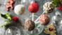 Christmas cake pops
