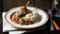 Confit duck leg with flageolet ragoût and celeriac mash