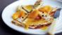 Crêpes with orange butter sauce