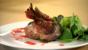 Crispy duck with apricot and plum sauce