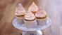 Cupcakes with frosting and sprinkles