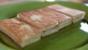 Fried ham and cheese sandwich