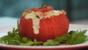 Gruyère stuffed tomatoes