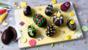 Homemade chocolate Easter eggs