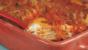 Italian baked pancakes with cheese and tomato