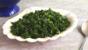Kale, lemon, honey and sesame seed salad