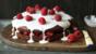 Low-fat chocolate sponge cake