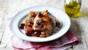 Miso chicken with walnuts and grapes