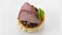 Pheasant suprême with wild mushroom compote
