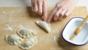 Chinese pork potsticker dumplings