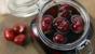Port-preserved cherries with cinnamon and orange