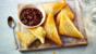 Easy potato and pea samosas
