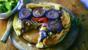 Red onion, fennel and chilli tarte tatin