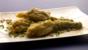 Ricotta filled courgette flowers