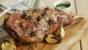 Roast leg of lamb with rosemary and garlic