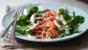Salmon ceviche with fennel salad