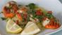 Seared scallops with sauce vierge