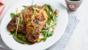 Sichuan-style sea bass with wok-fried vegetables