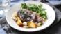 Slow cooker pork shoulder with butterbeans, apple and sage